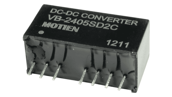 2W DC/DC-Wandler, Eingang 18...36V, Ausgang 12V/0.167A