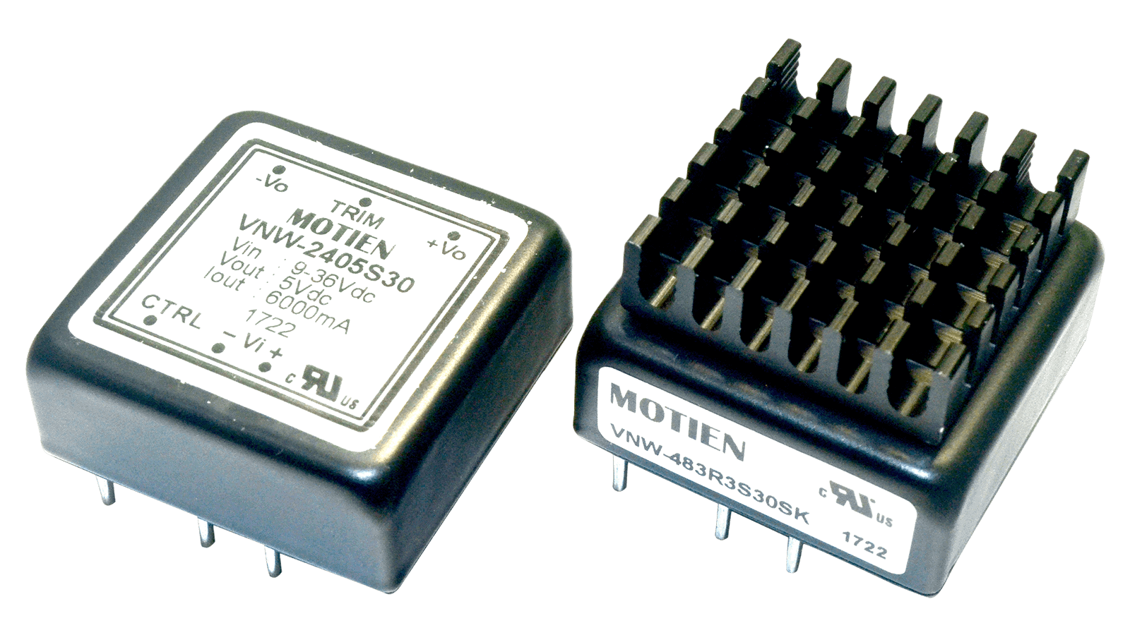 30W DC/DC-Wandler, Eingang 9...36V, Ausgang 5V/6A