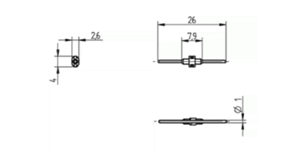 BJB SMD Mini B2B Verbinder 1-polig – Bild 2