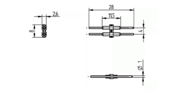BJB SMD Mini B2B Verbinder 2-polig – Bild 2