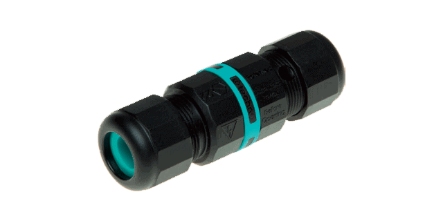Kabelverbinder TH391, 3p, mit Drahtschutz, D7-12mm, IP68