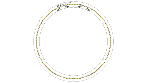 LED Modul ø305/260mm / TW / 3000K & 4000K / CRI >90 / 160LED
