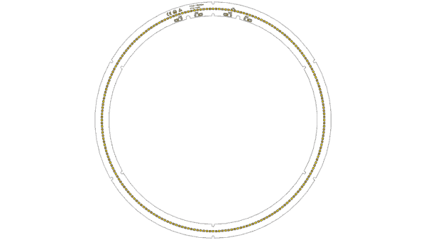 LED Modul ø379/334mm / TW / 2700K & 6500K / CRI >90 / 224LED