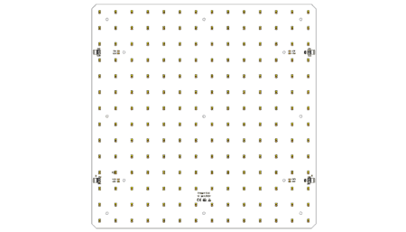 LED Modul 400x400mm / 3000K & 4000K / CRI >90 / 392LED