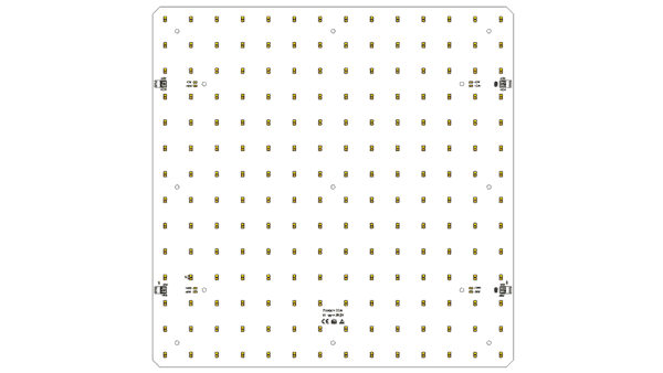 LED Modul 400x400mm / 3000K & 4000K / CRI >90 / 392LED