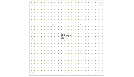 LED Modul 440x440mm / 3000K / CRI >80 / 484LED