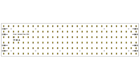 LED Modul 500x120mm / TW / 2700K & 6500K / CRI >90 / 336LED