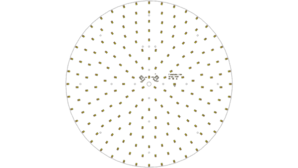LED Modul ø490mm / 3000K & 4000K / CRI >90 / 416 LED