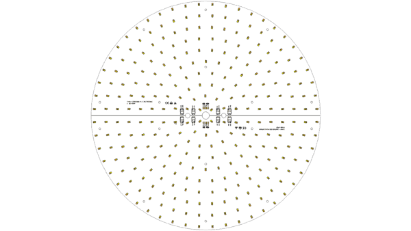 LED Modul ø520mm / TW / 3000K & 4000K / CRI >90 / 576 LED