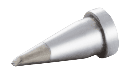 LT F soldering tip, round shape beveled 45°, Ø 1.2 mm