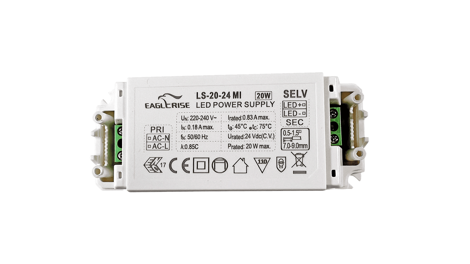 20W LED Treiber Konstantspannung 24V/0.83 – Bild 2