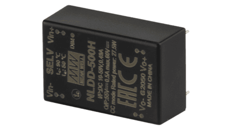 DC/DC constant current LED driver 1050mA / 6...52Vdc