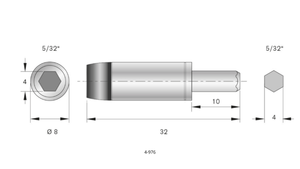 Drehmoment-Adapter 0.6Nm für 4mm Bits – Bild 2