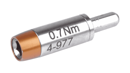 4 977 b00 bit couple adaptateur de tournevis screwdriver torque adapter 0.7 nm