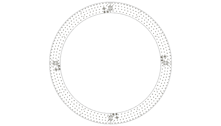 LED Modul ø1130/932mm / TW / 3000K & 4000K / CRI >90 / 896LED