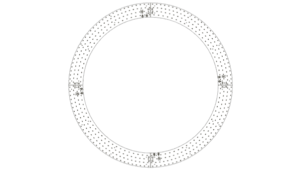 LED Modul ø1130/932mm / TW / 3000K & 4000K / CRI >90 / 896LED