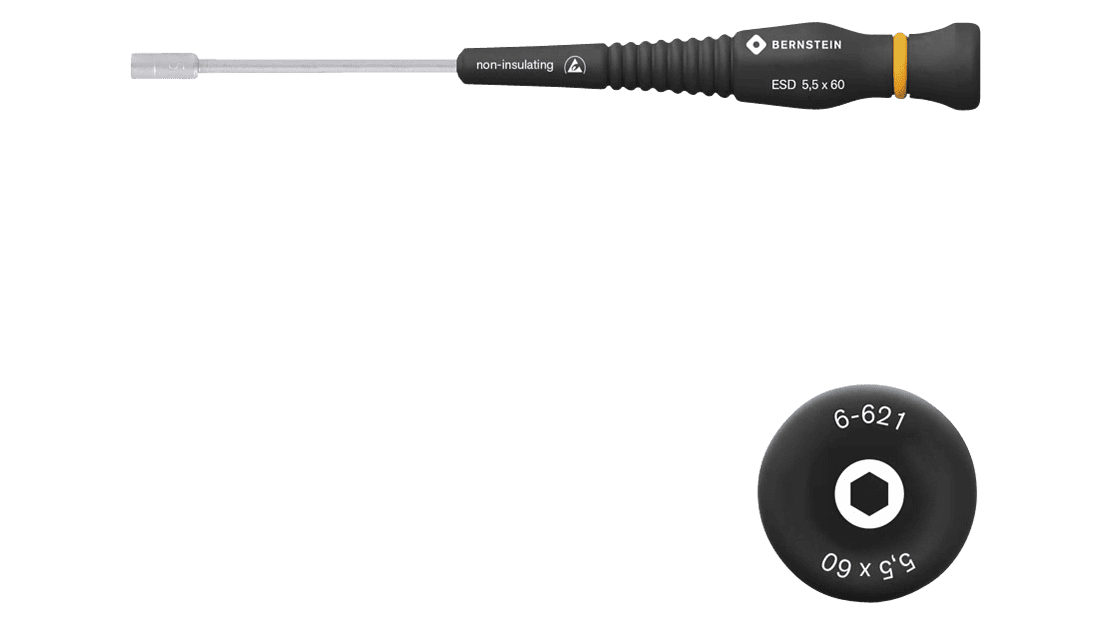ESD Steckschlüssel Sechskant 5,5 mm