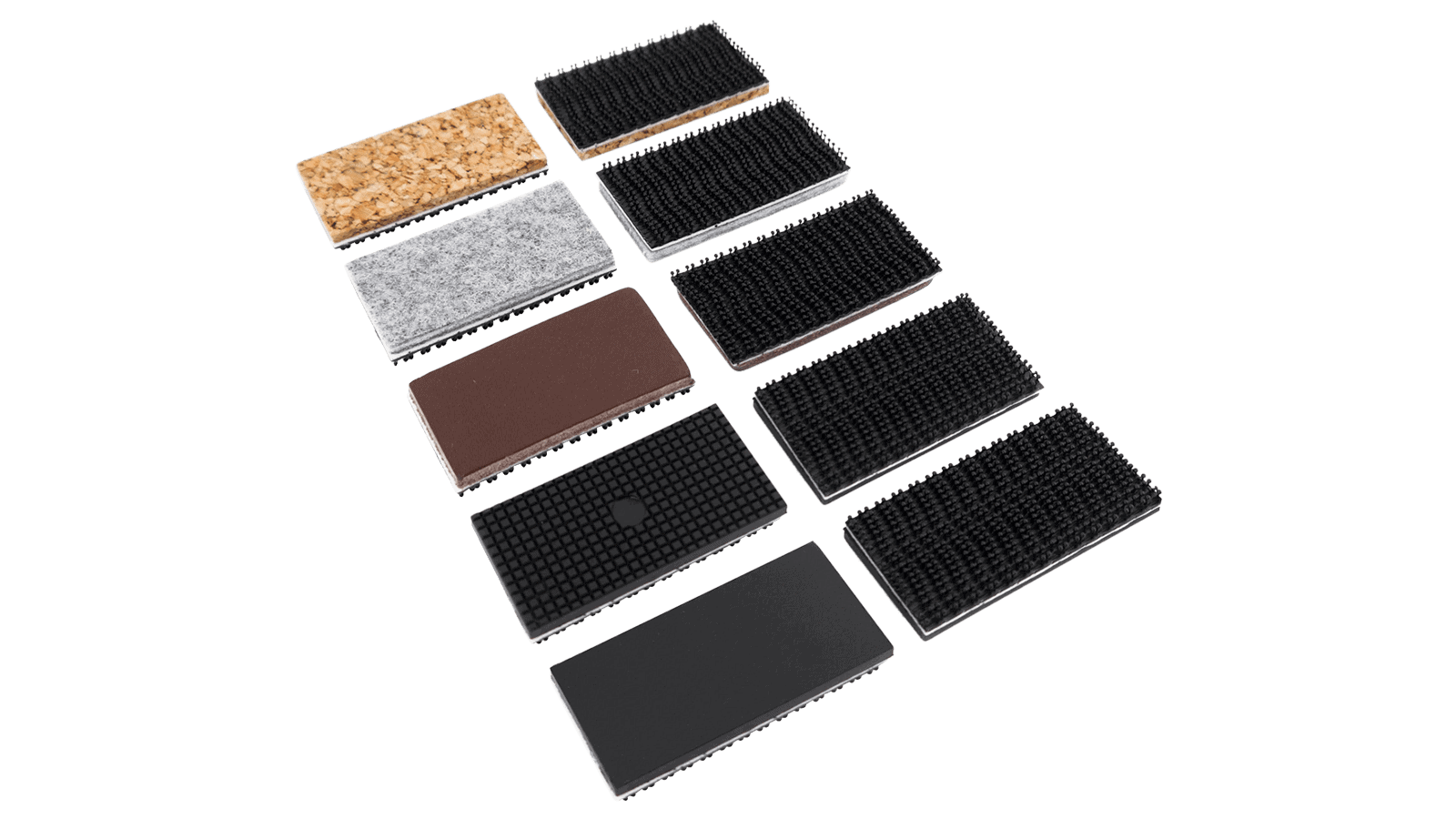 Ersatzbacken Set 50 mm zum Ankletten (5 Paar)