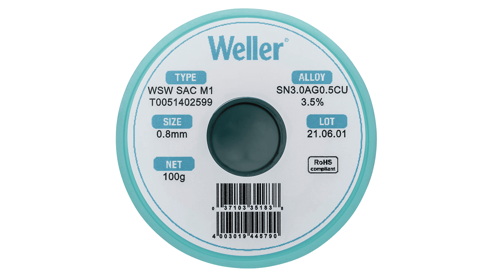 WSW SAC M1 0.8mm, 100g, SN3,0AG0,5CU3,5% – Bild 2