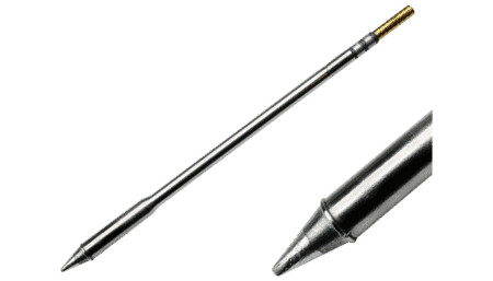 High-performance soldering cartridge, chisel (W x L) 1.47 x 10.4 mm, 700 series