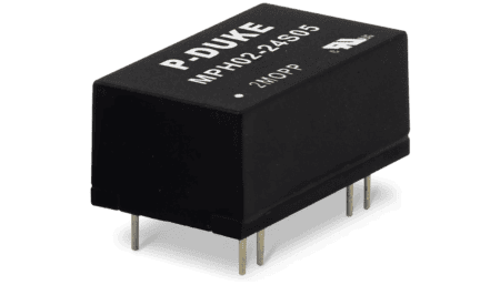 2W medizinischer DC/DC-Wandler, Eingang 9...18V, Ausgang +5V / +0.4A