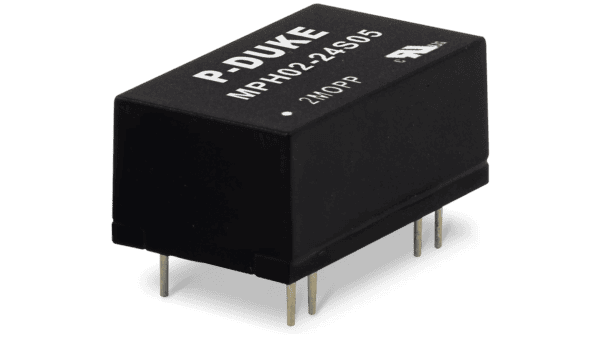 2W medizinischer DC/DC-Wandler, Eingang 9...18V, Ausgang +5V / +0.4A