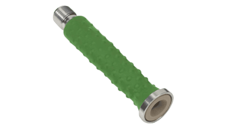 Handle for Advanced soldering pen with green knobbed structure - handle sleeve