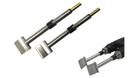 PTC rework tweezer soldering cartridges, blade, (W x L) 16 mm x 12.7 mm, 700 series
