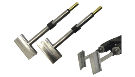 PTC rework tweezer soldering cartridges, blade, (W x L) 28 mm x 12.7 mm, 700 series