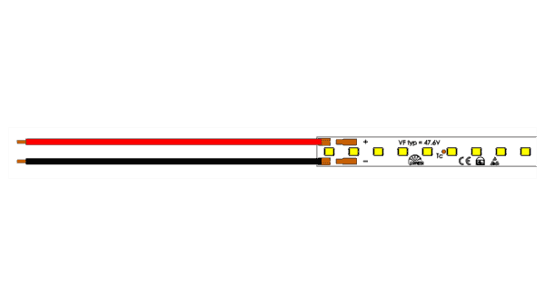 LED Modul 1130x10mm / 3000K / CRI >80 / 136LED / Kabel&Stecker