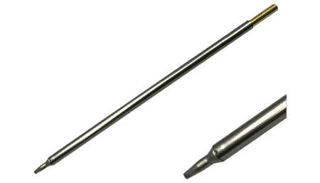 STTC-137 - Soldering cartridge, chisel shape (ø x L) 1.78 x 9.9 mm, 700 series