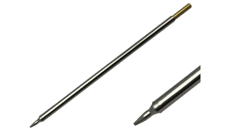 STTC-038 - Soldering cartridge, chisel shape (W x L) 1.5 x 9.9 mm, 600 series