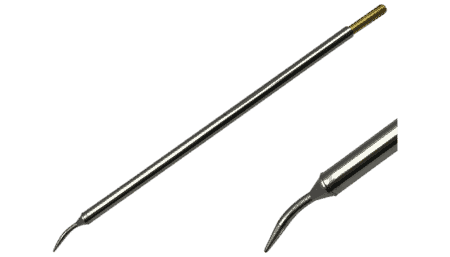 STTC-140 - Soldering cartridge conical bent (ø x L) 0.8 x 16 mm, Series 700