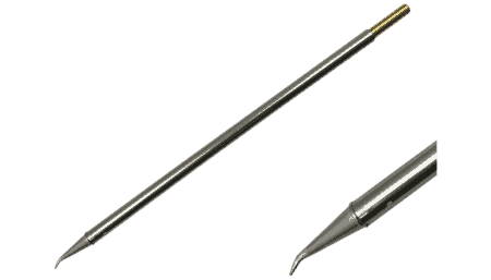 STTC-144 - Soldering cartridge conical bent (ø x L) 0.5 x 14.5 mm, Series 700