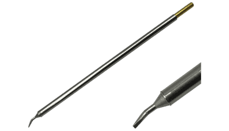 STTC-199 - Soldering cartridge chisel-shaped curved (ø x L) 1.5 x 11.9 mm, Series 700
