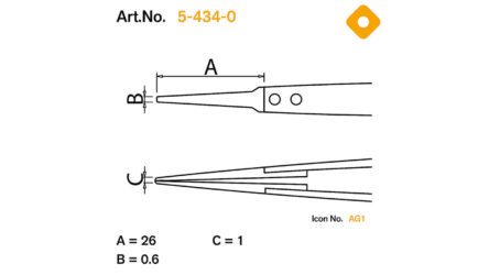 csm 5 434 0 b01 tweezers interchangeable tips icon pictogram scale drawings b19b118baa