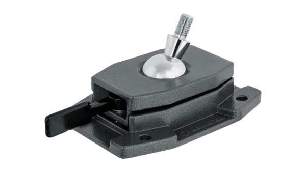 9-261 - Kugelgelenk-Halter KØ40 M12x20mm Aufschrauben grau - Image 2