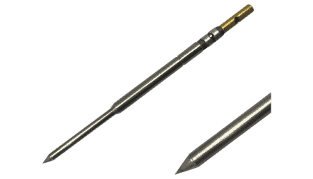 UFC-Ultrafine soldering tip, (ø x L) 0.2 x 5.1 mm, 700 series