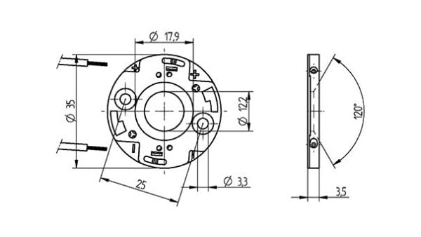 Zhaga Support pour Samsung COB LES8 à LES10 - Image 2
