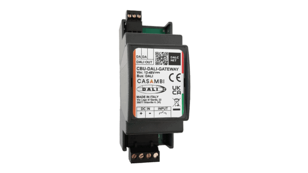 CASAMBI to DALI signal converter, CASAMBI input, DALI output