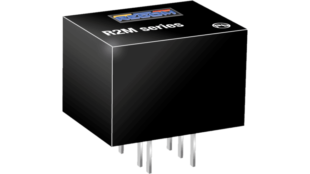 2W DC/DC Wandler, Eingang 9...36V Ausgang 5V/400mA, THT