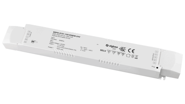 100W ZIGBEE 3.0, RGBW, 24Vdc Konstantspannung LED Treiber – Bild 2