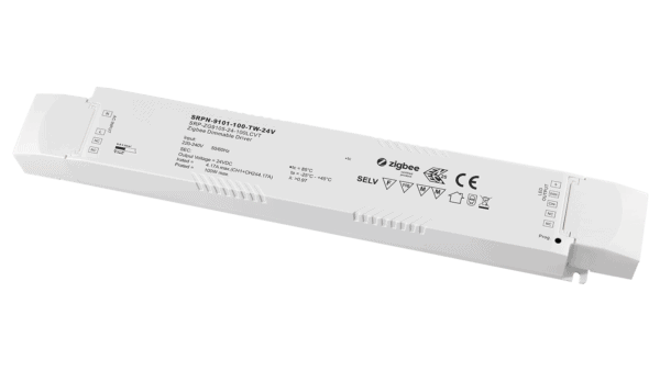 100W ZIGBEE 3.0, Tunable white, 24Vdc Konstantspannung LED Treiber – Bild 2