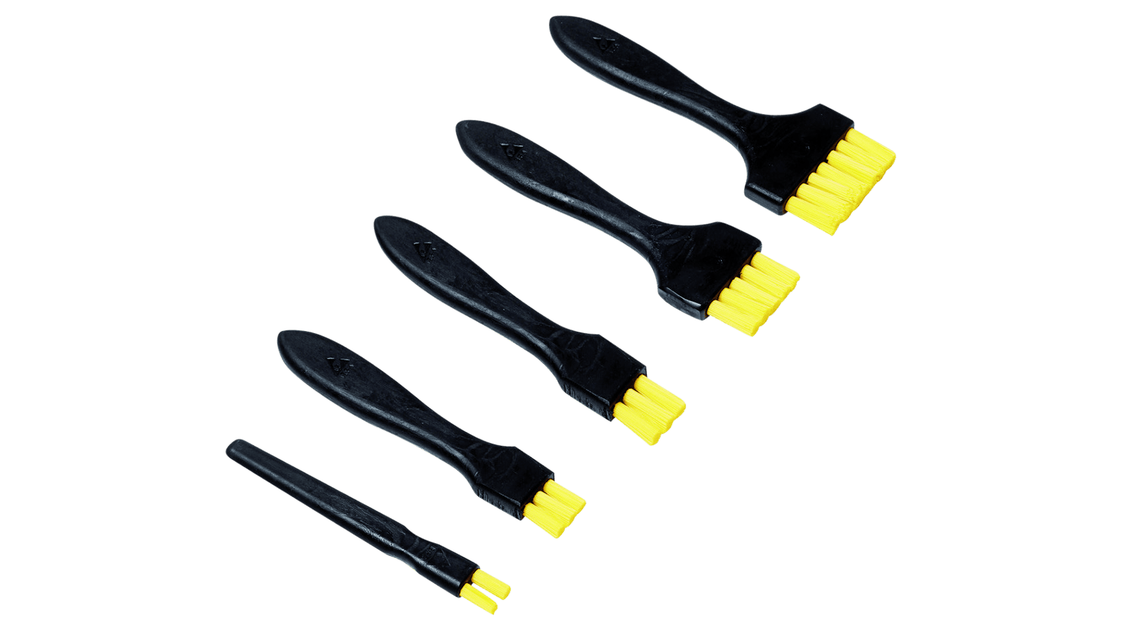 ESD Leitfähige Flachbürsten für Baugruppen - Nylon (gelb)