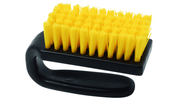 ESD Leitfähige Hartbürste, Nylon, 80mm (gelb)