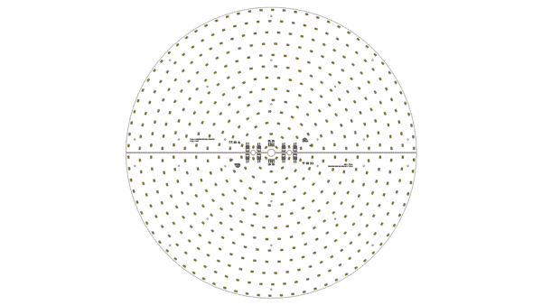 LED Modul ø660mm / 3000K & 4000K / CRI >90 / 1024 LED