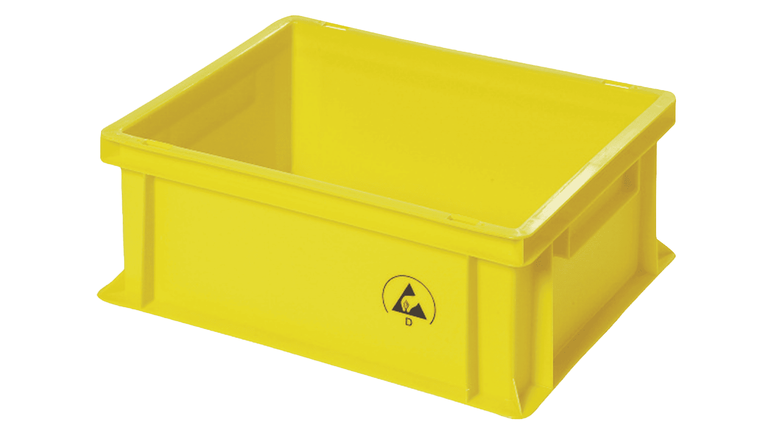 ESD Lagerbehälter gelb in verschiedenen Grössen