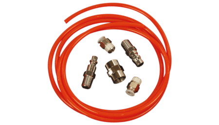 Connection/air hose set for MFR-HDS