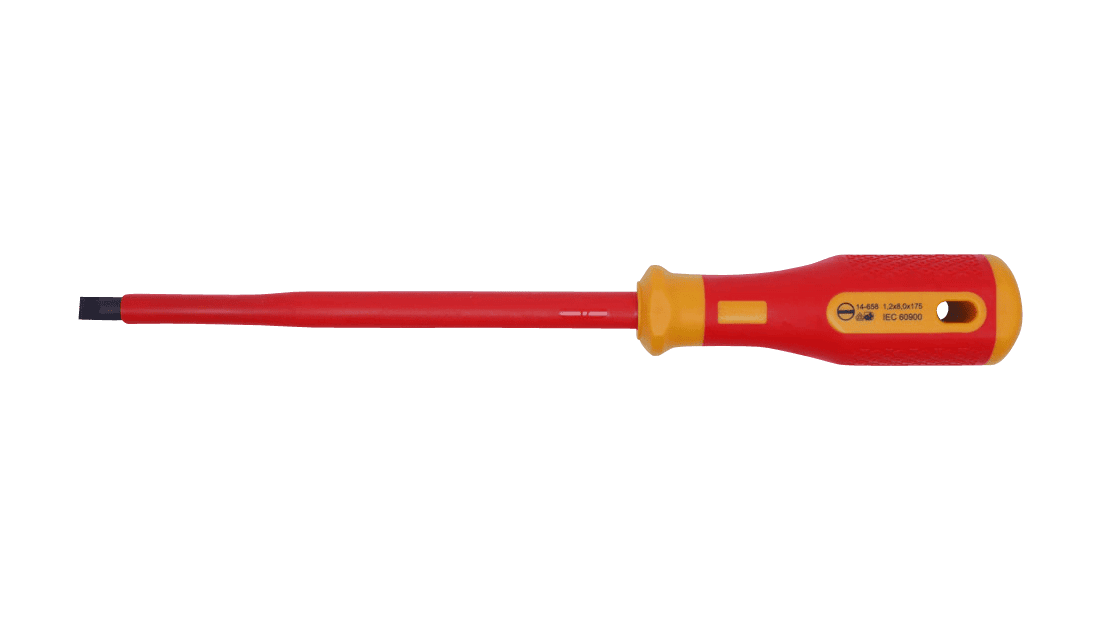 VDE Schraubendreher Schlitz Klinge 8,0 x 175 mm
