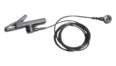 ESD earthing cable 1800mm 2DK 10/10 + crocodile clip